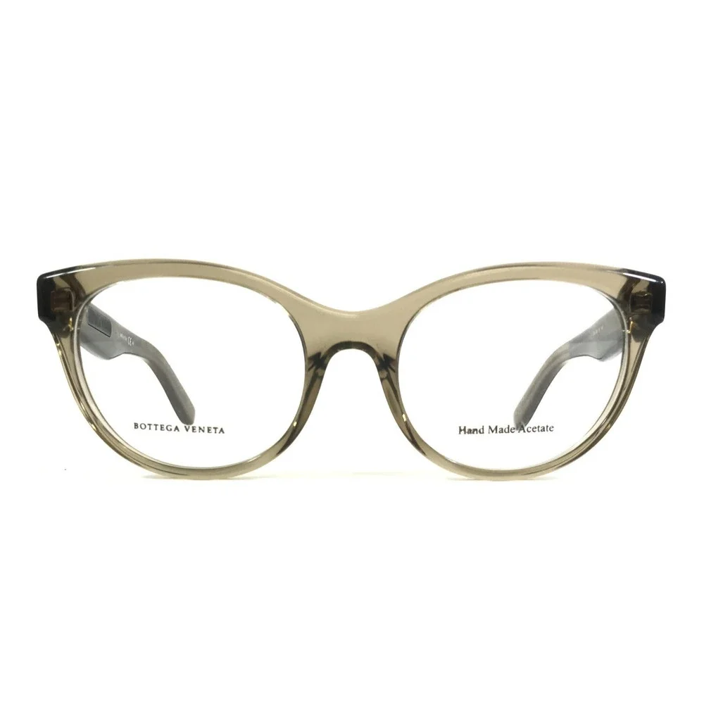 Bottega Veneta Eyeglasses Frame B.V. 306 TIE Transparent Woven Leather 50-19-140